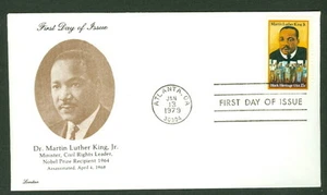 MARTIN LUTHER KING JR FDC LORSTAN SELLO - Imagen 1 de 1