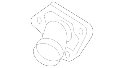 Termostato e junta Nissan Infiniti original do fabricante 21200-31U1B G35 M35 Frontier - Imagem 1 de 2