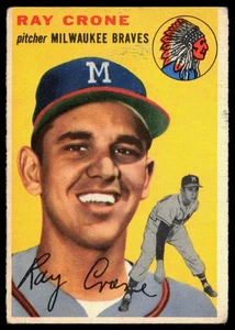 Ray Crone 1954 Topps #206 RC - Picture 1 of 2