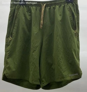 Men's PATAGONIA Green Shorts - Size Large - Picture 1 of 6
