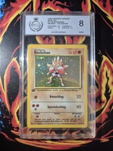Pokemon Hitmonchan  Nockchan 7/102 Base Basis Set 1. Edition Holo PGS 8 NM-MINT - Bild 1 von 2