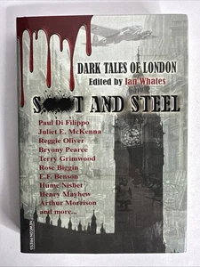 2019 Soot And Steel: Dark Tales of London, with Reggie Oliver FIRST SIGNED HCDJ - Picture 1 of 5