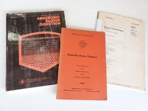 Anaerobic Sludge Digestion LOT OF 3 WPCF 1968,  OWPO 1976, TNO Delft 1983 - Bild 1 von 16