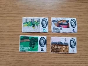 GB 1964 25th International Geographical Congress MNH SG651-654 Set Combine Post - Picture 1 of 1