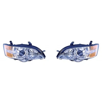 Farol Subaru Legacy 2006 2007 par passageiro e motorista lateral SU2502123 - Imagem 1 de 2