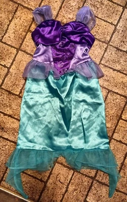 Disney Mermaid Dress Girl's Halloween Costume. Sz. 4-6X. - Image 1 of 3