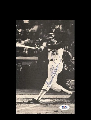 Frank Robinson PSA DNA Coa Signed 9x6 Photo Tigers Autograph - Image 1 of 3