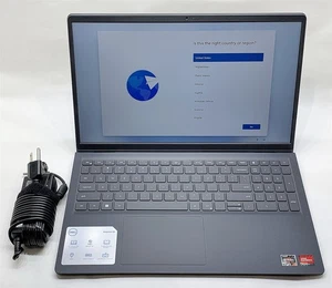 Dell Inspiron 3535 Laptop Ryzen 7730U 2.0GHZ 15.6" FHD 16GB 512GB NVMe Win 11 - Picture 1 of 10