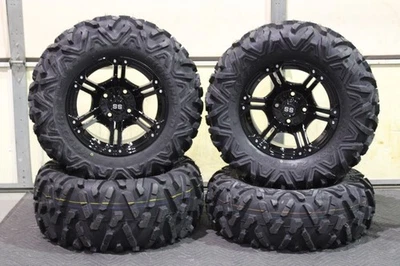 YAMAHA VIKING 700 28" BIGHORN 2.0 PNEU ATV radial e kit de roda 14" viper blk 11k - Imagem 1 de 4