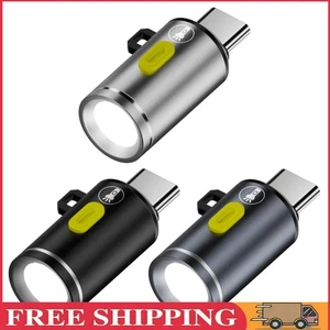 LED Exterior Llavero Linterna Tipo C Accionado Alto Brillo Min - Imagen 1 de 21