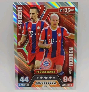 Match Attax Bundesliga 14/15 - FRANCK RIBERY & ARJEN ROBBEN Flügelzange - 252 - Bild 1 von 2