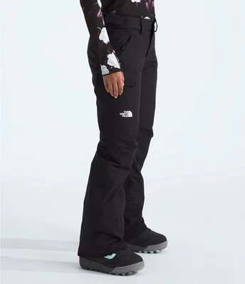 The North Face Women Freedom Insulated Waterproof Snow Ski Pants - Black - Image 1 of 4