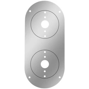 Placa de luz de cúpula con orificios para 2 luces de sandía para Peterbilt, Kenworth - Imagen 1 de 1