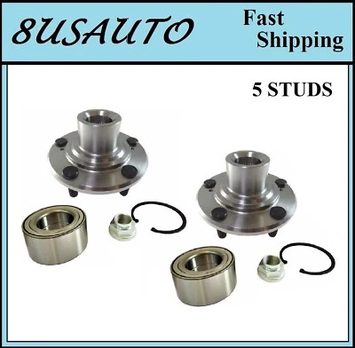 Front Wheel Hub & Bearing Fit ACURA TSX 2009-2014 (PAIR) - Image 1 of 3