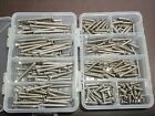 250pcs Ford #8 with #6 phillips oval head stainless steel trim screws assortment