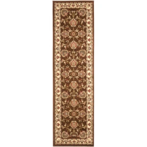 SAFAVIEH Lyndhurst LNH555-2512 Brown / Ivory Rug - Picture 1 of 17