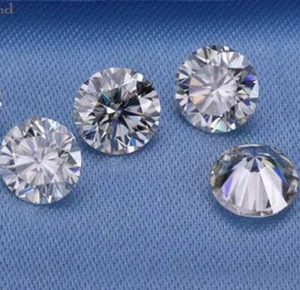 EPIC GEMS-Lab Diamond 2 Stk. 1,5 mm echte lose kleine Größe - weiß G-H - Bild 1 von 3