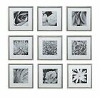 Gallery Perfect Square Photo Kit with Decorative Art Prints & Hanging Templat...