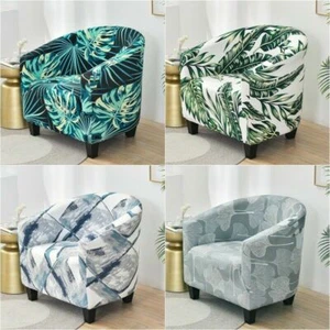 Elastic Geometric Sofa Cover Stretch Club Couch Slipcover Living Room Protector - Picture 1 of 39