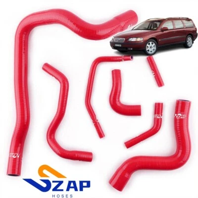 For 1996-2004 Volvo S70 V70 850 T5 T-5 / T-5R 2.3T 97 01 Silicone Radiator Hose - Image 1 of 4