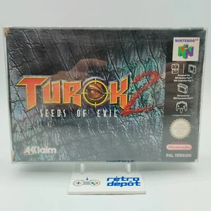Turok 2 Seeds of Evil/Nintendo 64 N64 / Pal/NUS-EUR-1 Fah - Picture 1 of 22