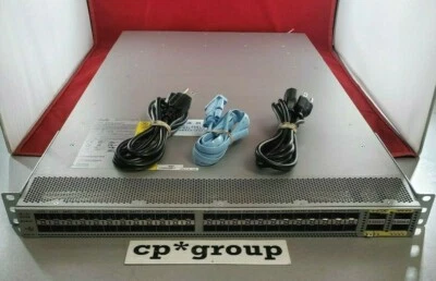 Cisco Nexus 6001 48-Port 10G SFP+ Network Switch Lan Base Lic. N6K-C6001-64P -F - Image 1 of 4