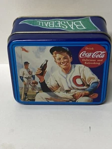 Bidone di latta da baseball Coca Cola 1995 da collezione - Foto 1 di 4