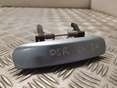 MANIJA PUERTA AUDI A3 8PA 8E0839207 OSR CONDUCTOR TRASERO 5 PUERTAS LY5J AZUL LÍQUIDO 2007 Foto 1 de 3