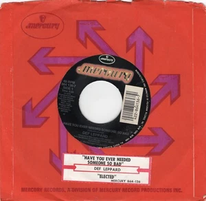 Def Leppard – Have You Ever Needed Someone So Bad 1992 Mercury Rock VG+ - Picture 1 of 2
