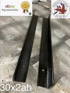 Shelving/alcove Heavy Duty brackets (sold in pairs) 30cm long Set Of 2 - Picture 1 of 4