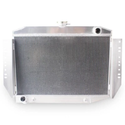 3 Row Aluminum Radiator for 1972-1983 Jeep Cherokee Wagoneer J10 J20 V8 5.9L 6.6 - Image 1 of 4