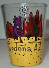 Sedona Shot verre cactus des montagnes Kokopelli souvenir de l'Arizona