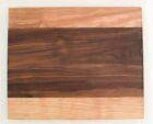 Walnut and maple cutting board butcher block 15.5x12.75x1.5