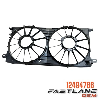 KIT CUBIERTA VENTILADOR RADIADOR CADILLAC DEVILLE 2000-2005 NUEVO FABRICANTE ORIGINAL 12494766 Foto 1 de 4