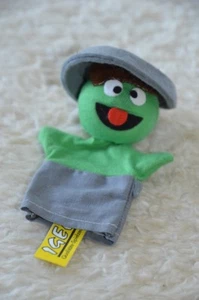 Sesamstraße, Oskar, Fingerpuppe, Igel Qualitätsspielzeug,1994, selten, neu! - Bild 1 von 6