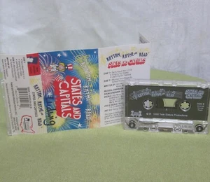 RHYTHM RHYME & READ cassette tape States & Capitals educational 1992 memorizing - Picture 1 of 1