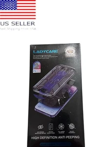 Juego de 2 protectores de pantalla anti peeping de alta definición Ladycare - Imagen 1 de 2
