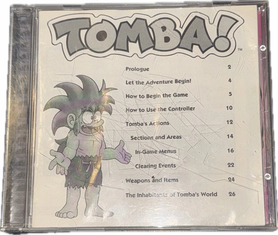 Tomba for Sony PlayStation 1 PS1 - Image 1 of 4