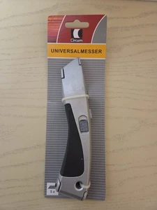 Universalmesser Cuttermesser Teppichmesser Markenware Werkzeug in silber - Bild 1 von 2