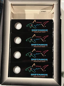 Vintage Greg Norman Distance Golf Balls one dozen 12ct - 4 Sleeves + box #1-4 - Picture 1 of 5