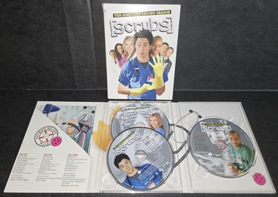 "Scrubs : The Complete Second Season" Season 2 (DVD, 2005) Comedy SItcom Foto 1 de 4