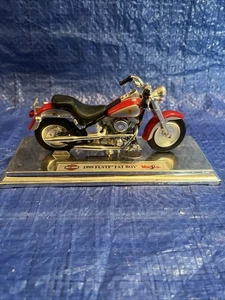 Avon 1999 Harley-Davidson Motor Cycle, FLSTF Fat Boy, #33398 - Picture 1 of 10