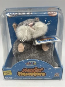 NWT Ganz WEBKINZ Mazin' Hamster WAFFLES Stuffed Plush Toy 1st Ed SEALED CODE 4" - Picture 1 of 9