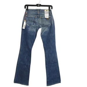 Joes Jeans Womens 24 Honey Booty Fit Stretch Medium Blue Bootcut Curvy Low Rise - Picture 1 of 9