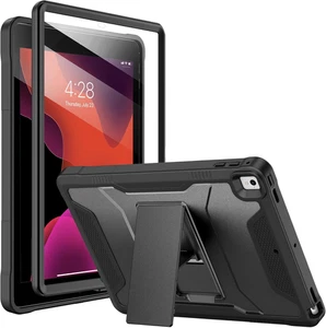 Soke Rugged Case for iPad 6th/5th Gen 9.7" with Built-In Screen Protector - Picture 1 of 12
