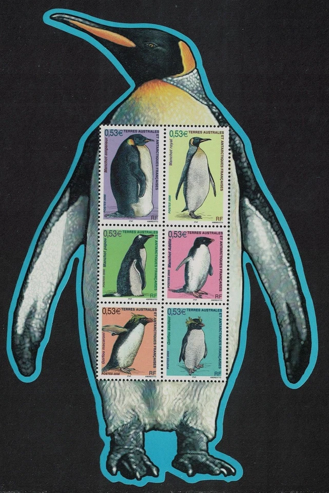 Birds Penguins MS FSAT TAAF 2006 MNH SG#MS563 MI#Bloco 14 - Imagem 1 de 1