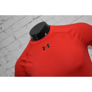 Camisa de Gimnasio Under Armour Para Hombre Talla Grande Compresión Roja HeatGear Performance - Imagen 1 de 8