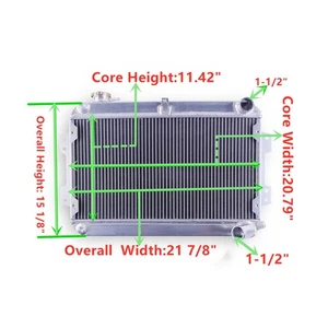 Radiador de aluminio de 3 filas CC701 para Mazda RX7 Series S1-S3 1979-1985 84 - Imagen 1 de 8
