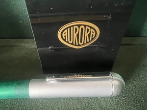 AURORA Pluma Estilográfica Idea Verde Plumín M A Cartucho Escribe Vintage - Imagen 1 de 13