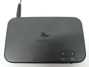 Unidad de estación base de doble canal Revolabs 02-HDDUAL-NM con adaptador de alimentación - Imagen 1 de 6